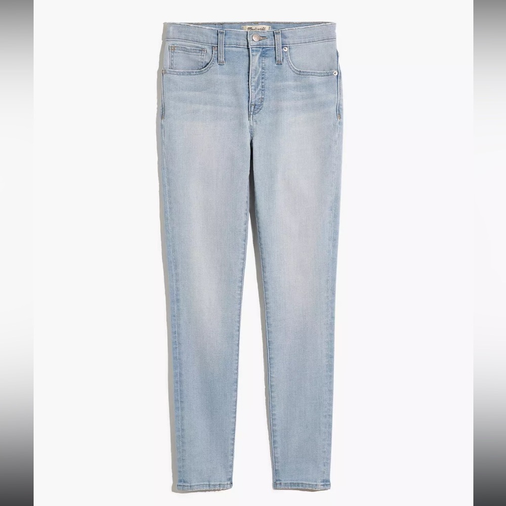 Madewell 9" Mid-Rise Skinny Crop Jeans - Picture 3 of 12
